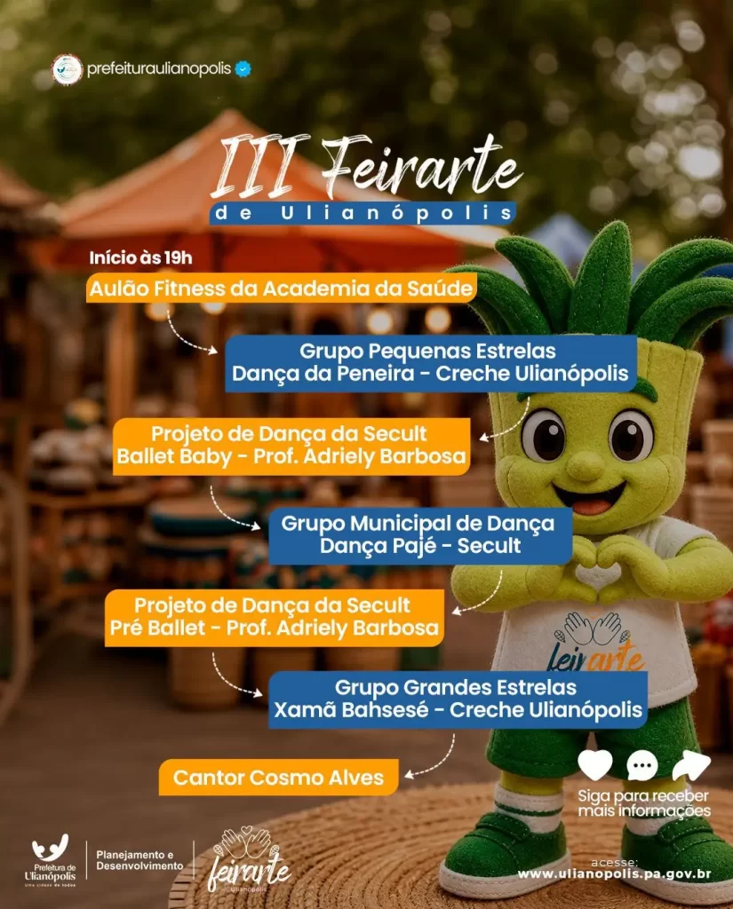 III Feirante – Confira nossa programação